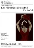 Ciclo de conciertos "Manuel de Falla". Los Flamencos de Madrid (I): "DE LA CAL". SARA CALERO