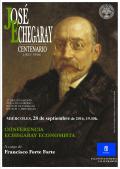 Centenario de Echegaray. Conferencia «Echegaray dramaturgo», a cargo de Antonio Garrido Domínguez