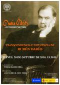 Centenario de Rubén Darío. Trascendencia e influencia de Rubén Darío. 