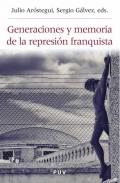 Cubierta del libro "Generaciones y memoria de la represión franquista" de Julio Aróstegui