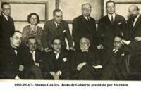 1930-05-07-MundoGrafico. Junta de Gobierno presidida por Gregorio Marañón