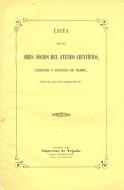 Lista de socios 1861