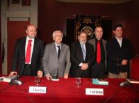 Basilio Rodríguez Cañada, Gregorio Salvador, Juan Van-Halen, Luis Alberto de Cuenca, Carlos García